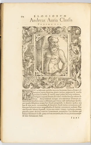 Elogia virorum literis illustrium... by Paolo Giovio, book, 1575