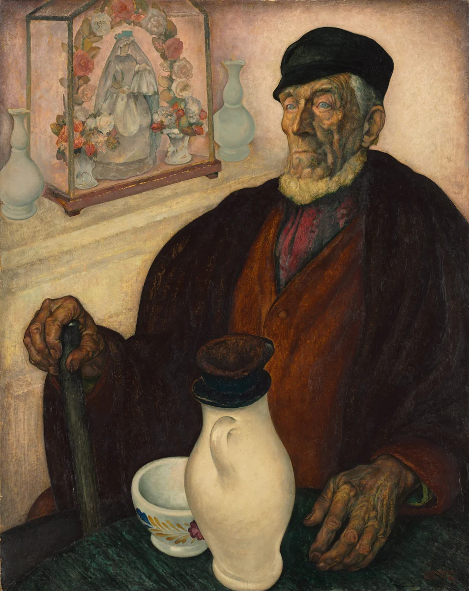 The Burgomaster by Anto Carte, painting, 1924