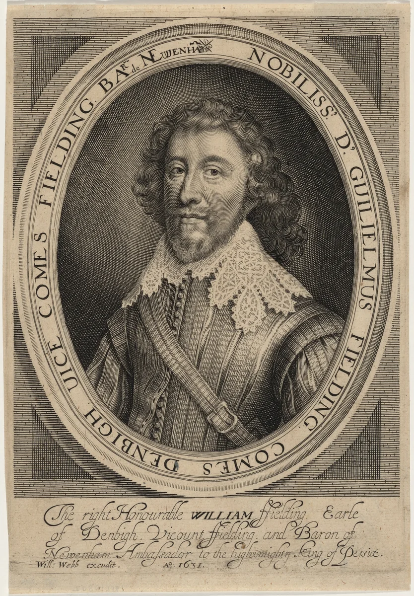 William Fielding, First Earl of Denbigh by Robert van Voerst
Sir Anthony van Dyck, print, 1597-1636