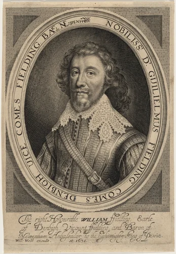 William Fielding, First Earl of Denbigh by Robert van Voerst
Sir Anthony van Dyck, print, 1597-1636