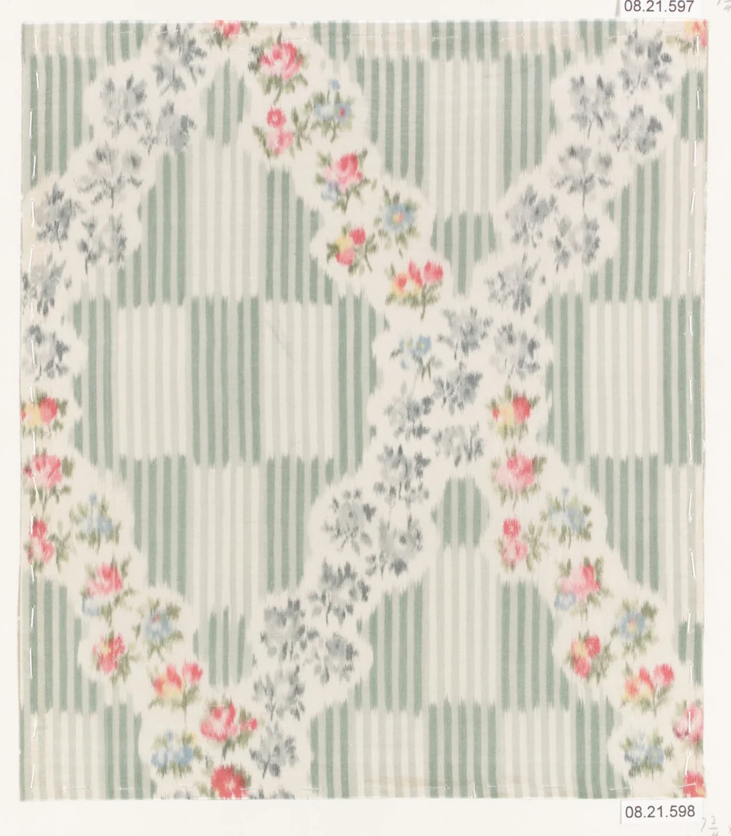 Textile sample by Unknown Designer, textile, 1900