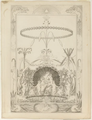 Day by Phillip Otto Runge, print, 1803-1805