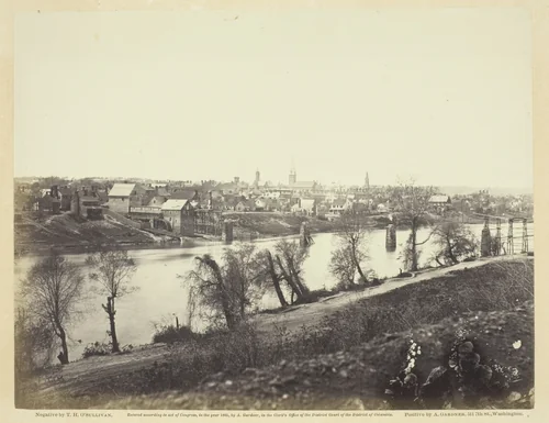 Fredericksburg, Virginia by Timothy O'Sullivan, photograph, 1863