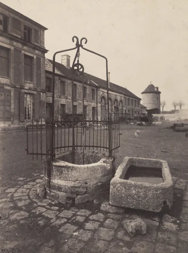 Villejuif, ancien château du comte by Eugène Atget, photograph, 1901
