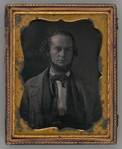 Untitled (Portrait of a Man) by Unknown maker, other, 1855