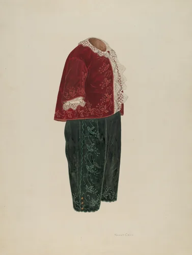 Boy's Suit by Nancy Crimi, index of american design, 1935-1942