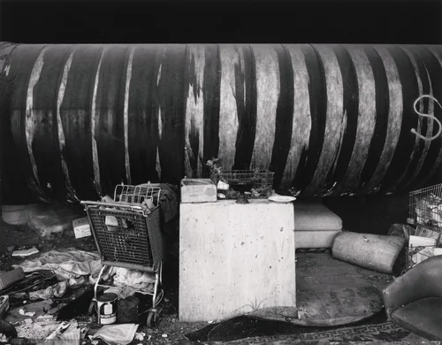 Kitchen by Jim Goldberg, photograph, 1991