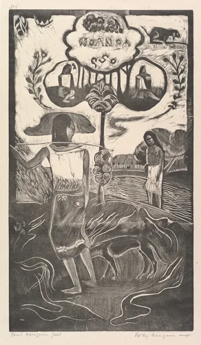 Noa Noa by Paul Gauguin, print, 1893-1894