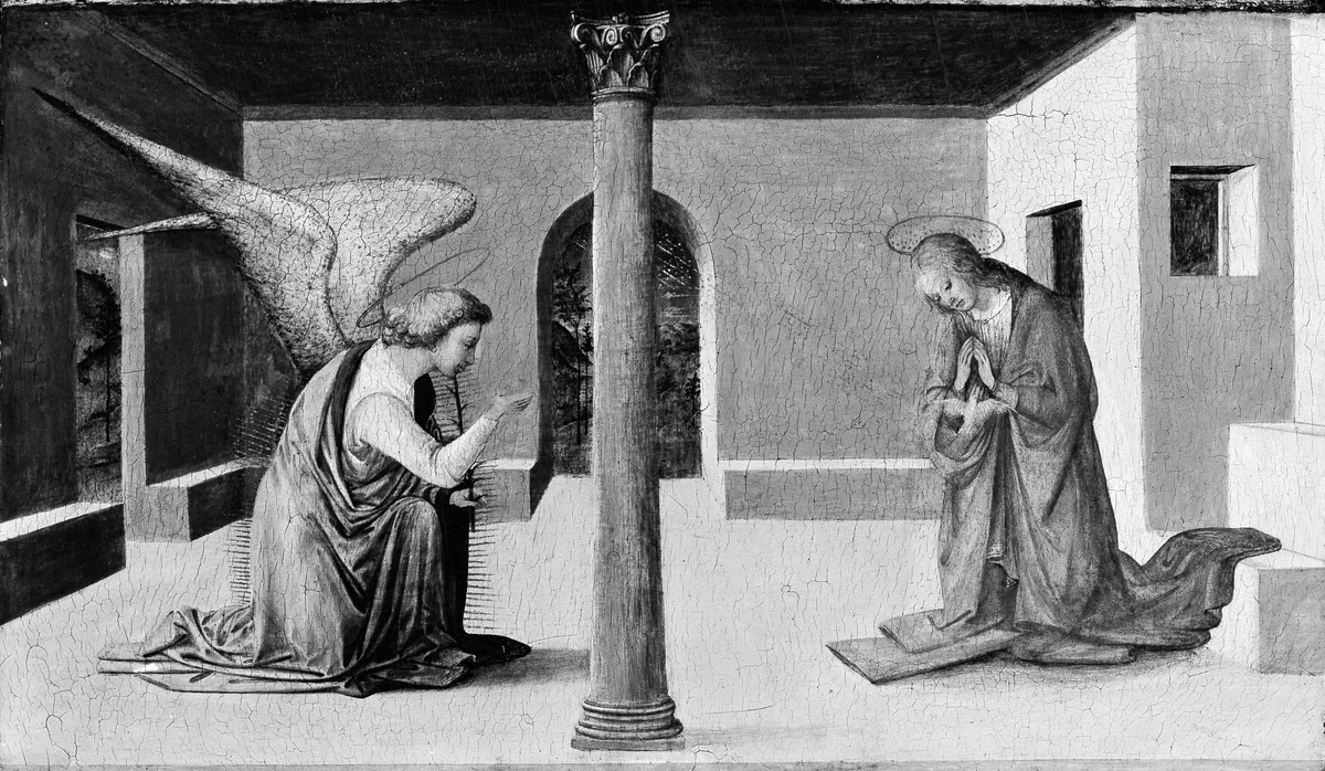 The Annunciation by Fra Filippo Lippi, painting, 1426-1469