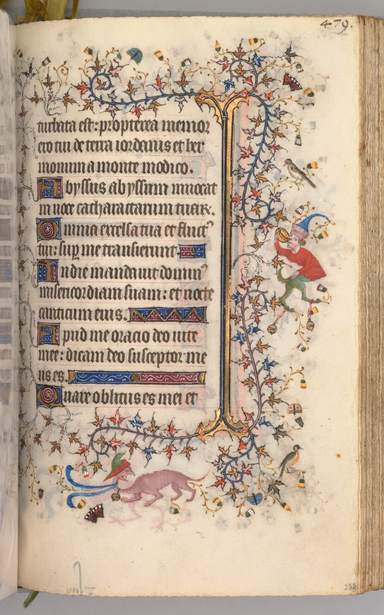 Hours of Charles the Noble, King of Navarre (1361-1425): fol. 234r, Text by Master of the Brussels Initials and Associates, book, 1400-1410