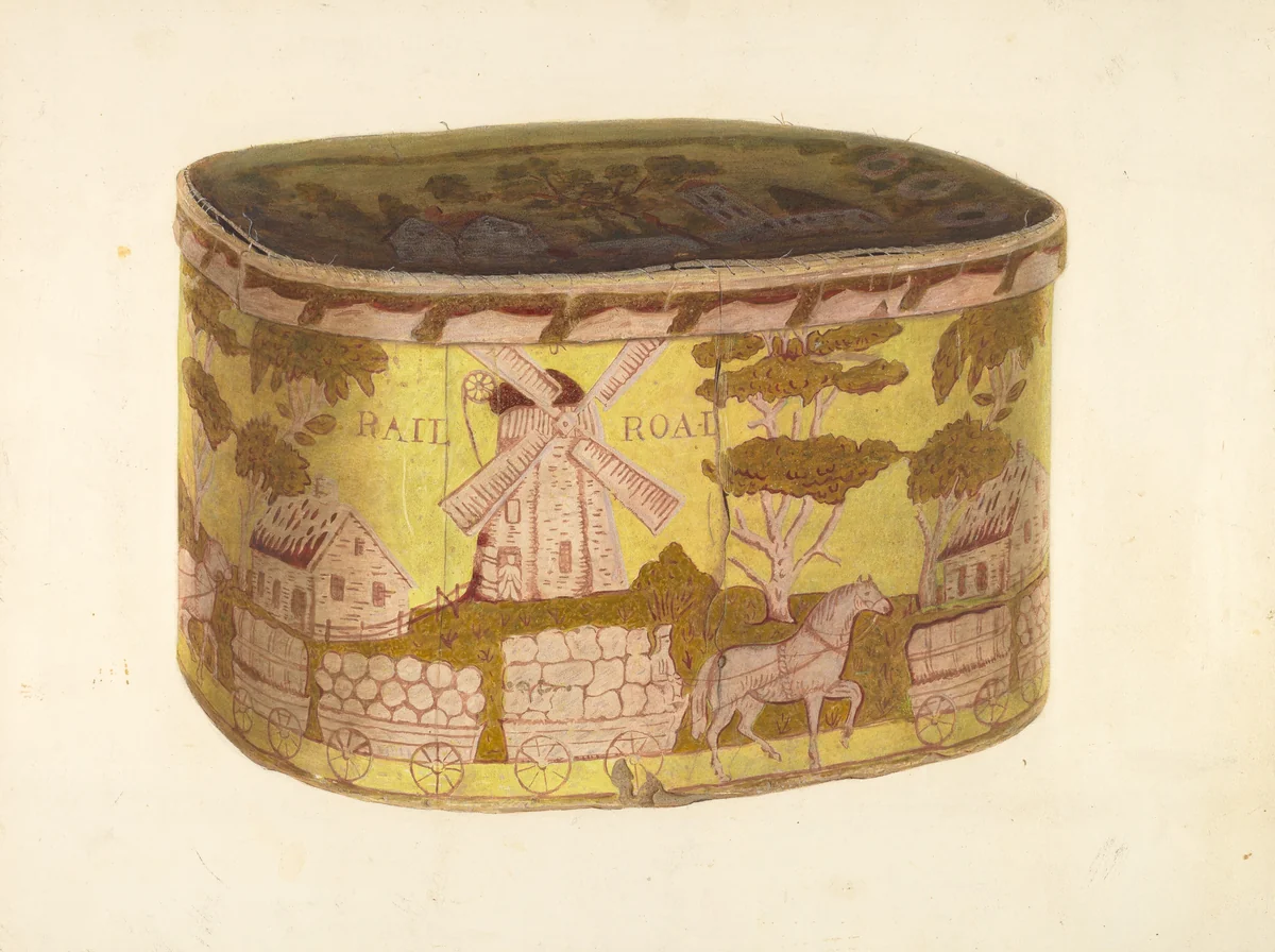 Bandbox by Walter Doran, index of american design, 1939