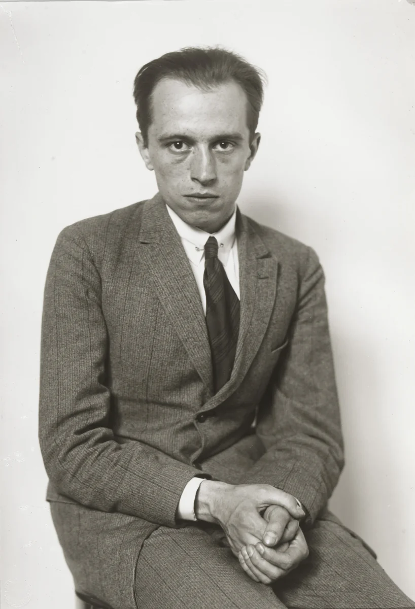 Writer and Theater Critic [Theodor Haerten] by August Sander, photograph, 1928