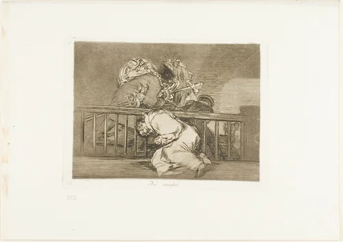 This is How it Happened, plate 47 from The Disasters of War by Francisco José de Goya, print, 1812-1815