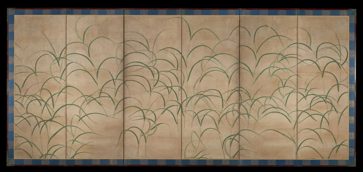 Susuki Grass by Unknown, painting, 1500-1550