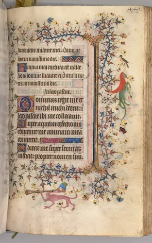 Hours of Charles the Noble, King of Navarre (1361-1425): fol. 219r, Text by Master of the Brussels Initials and Associates, book, 1400-1410