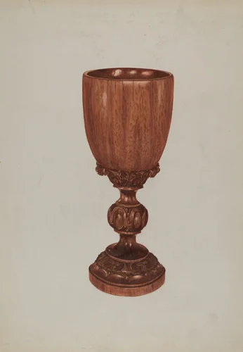 Goblet by Vera Van Voris, index of american design, 1936