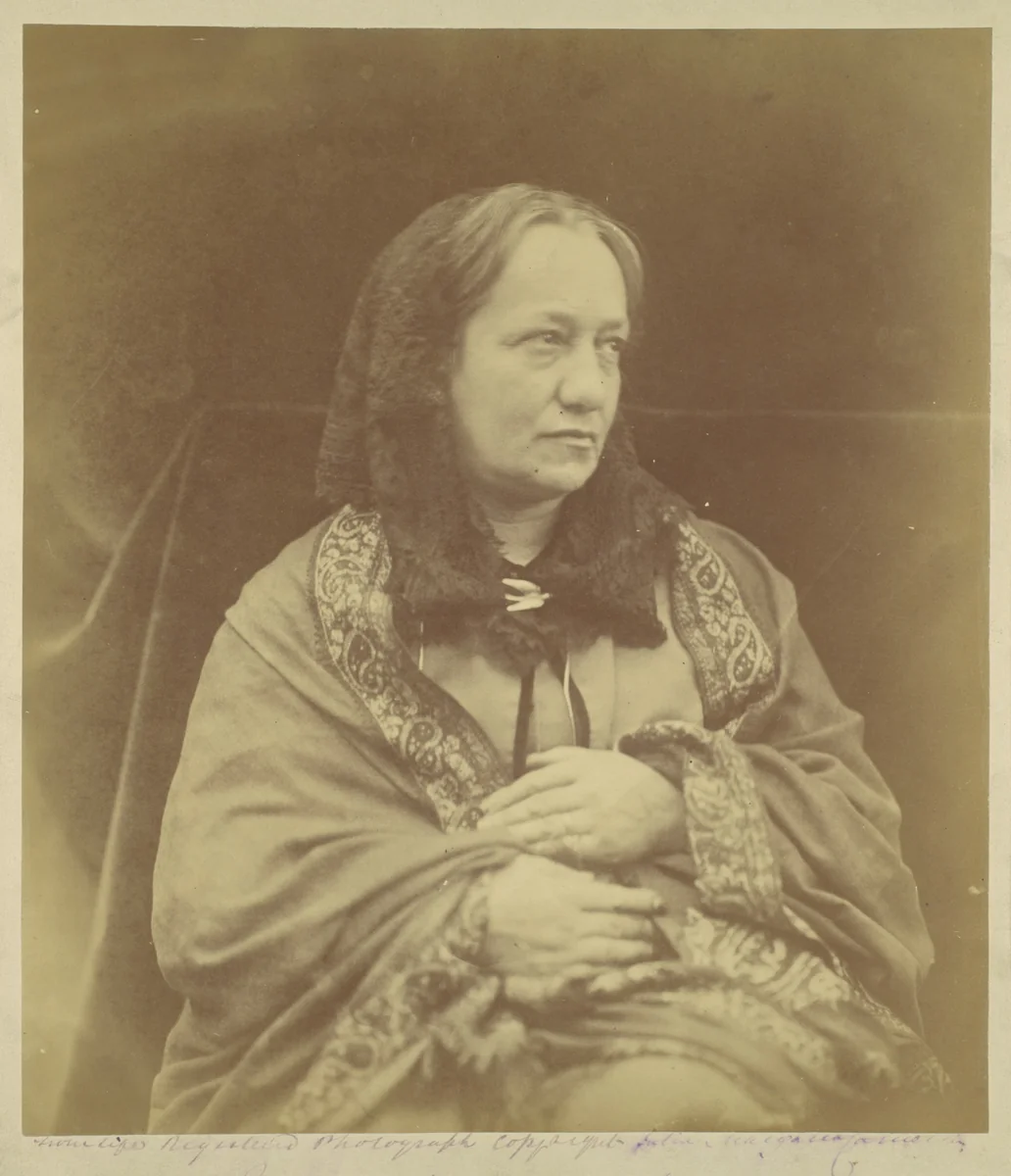 Julia Margaret Cameron by Henry Herschel Hay Cameron, photograph, 1870