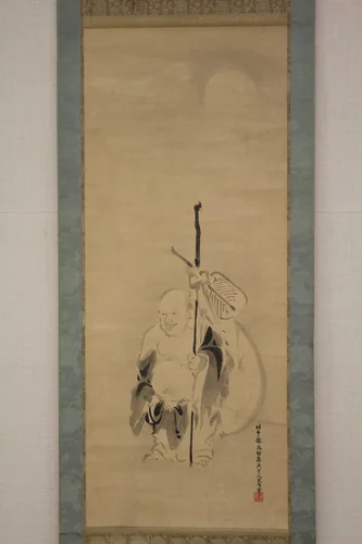 Hotei by Kano Tan'yū (狩野探幽), painting, 1615-1799