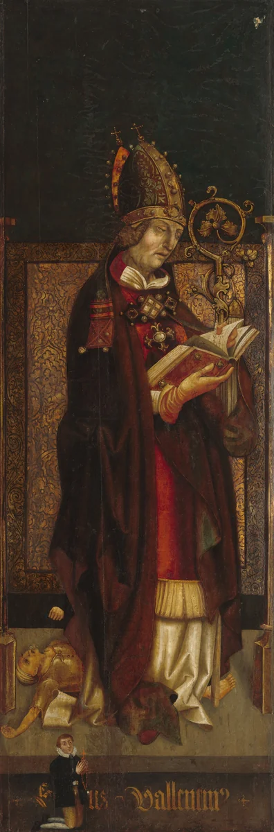 Saint Valentine by Tyrolean 16th Century, painting, 1500-1525
