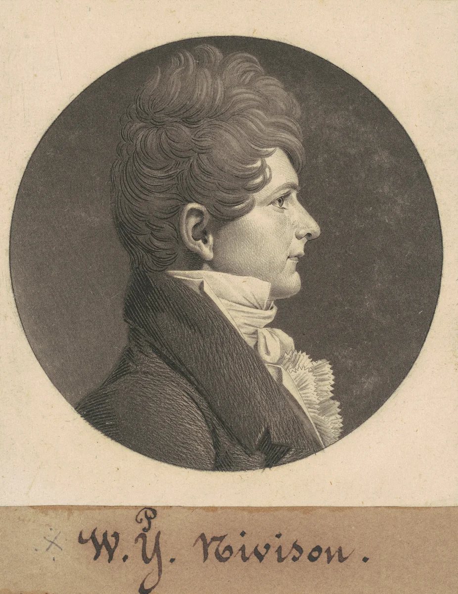 John Garland Mosby by Charles B. J. Févret de Saint-Mémin, print, 1808