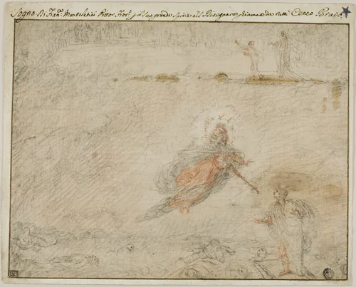 The Dream of Cecco Bravo by Cecco Bravo, drawing, 1627-1661
