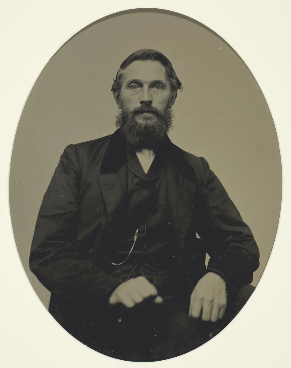 Untitled (Portrait of a Man) by Artist Unknown, photograph, 1850-1900