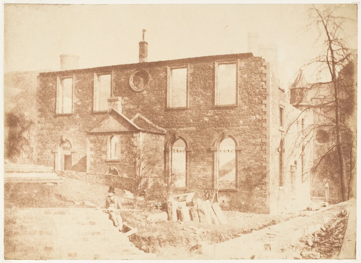 Edinburgh. The Orphan Hospital by Hill and Adamson, photograph, 1843-1847