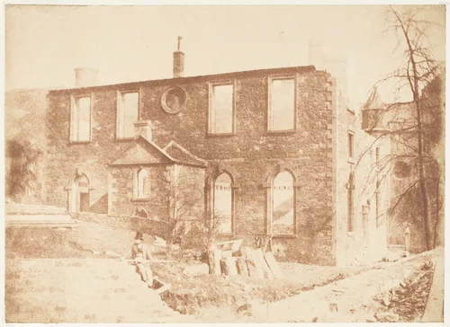 Edinburgh. The Orphan Hospital by Hill and Adamson, photograph, 1843-1847