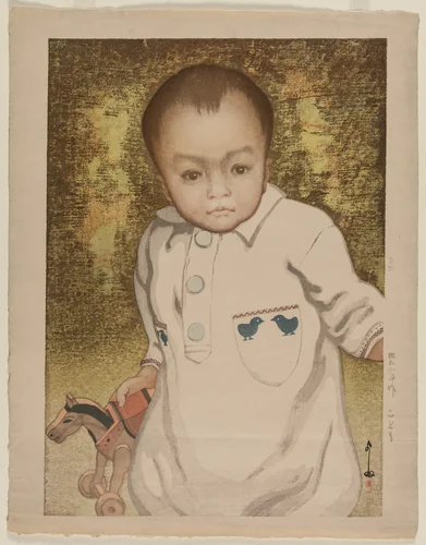 Child by Yoshida Hiroshi, print, 1927