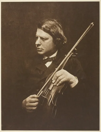 Herr Joseph Joachim by Julia Margaret Cameron, print, 1868