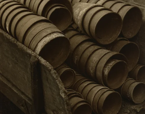 Wheelbarrow with Flower Pots, France by Edward Steichen, photograph, 1920