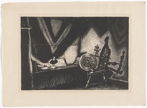 Evening by Wanda Gág, print, 1929