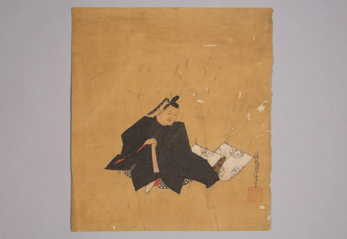 Immortal Poet by Kano Shōun, painting, 1600-1699