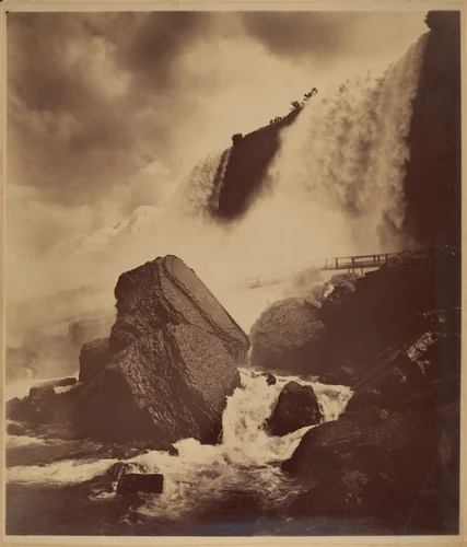 Niagara Falls by George Barker, photograph, 1885-1890