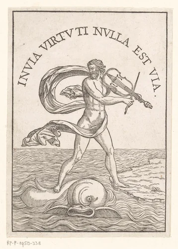 Drukkersmerk van Johannes Oporinus by anonymous, print, 1517-1568