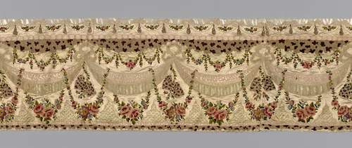 Valance by France, textile, 1801-1900
