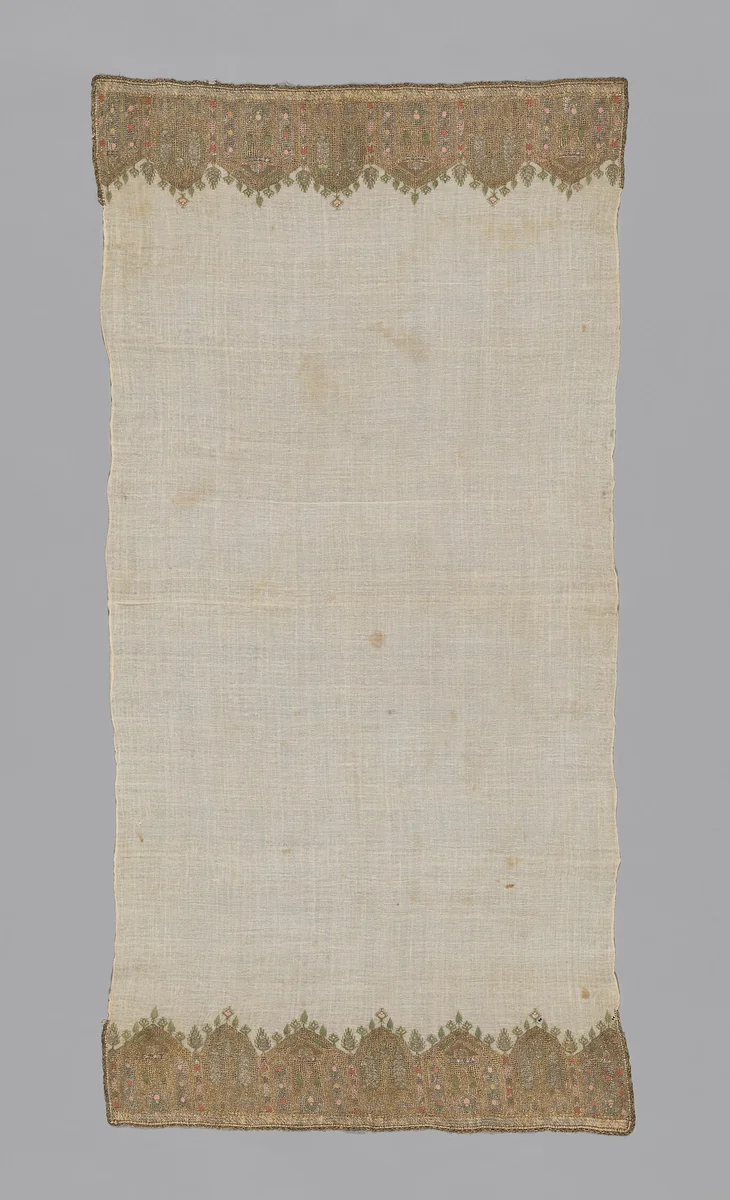 Towel by Turkey, textile, 1701-1800