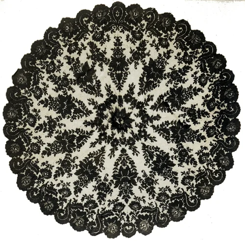 Parasol Cover by France or England, textile, 1870-1879