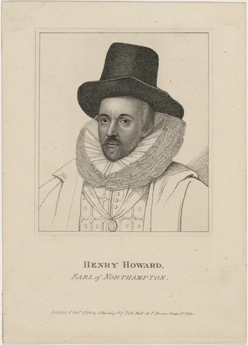 Henry Howard, Earl of Northampton by Unknown 19th Century, print, 1800-1899