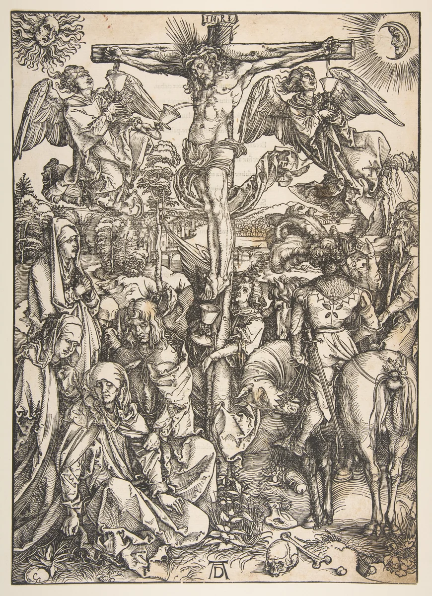 The Crucifixion by Albrecht Dürer, print, 1485-1528