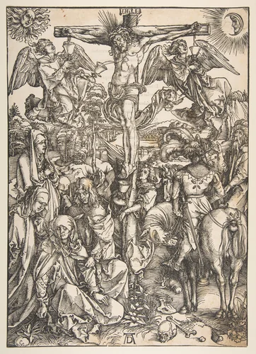 The Crucifixion by Albrecht Dürer, print, 1485-1528