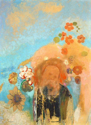 Evocation of Roussel by Odilon Redon, painting, 1912