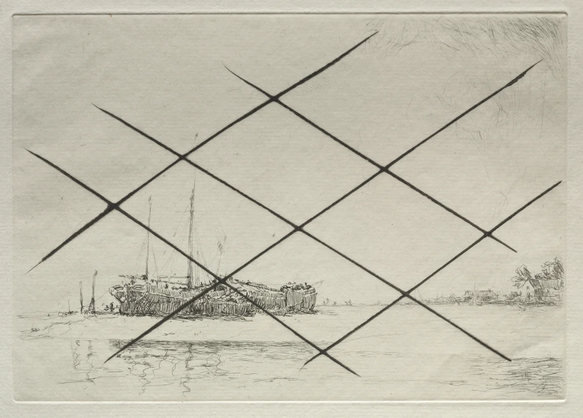 On the Hard, At Pin Mill by Arthur John Trevor Briscoe, print, 1900-1937