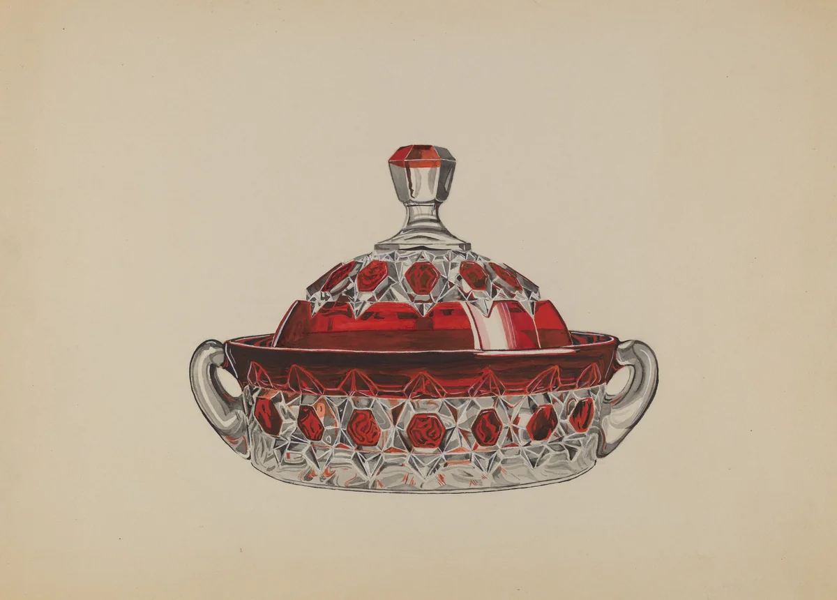 Butter Dish by Dorothy Posten, index of american design, 1936