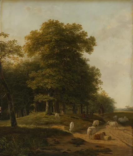 Gelder Landscape by Hendrikus van de Sande Bakhuyzen, painting, 1818