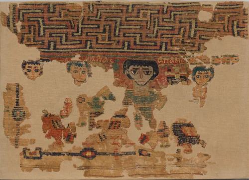 Fragment of a Large Hanging by Unknown, textile, 500-599