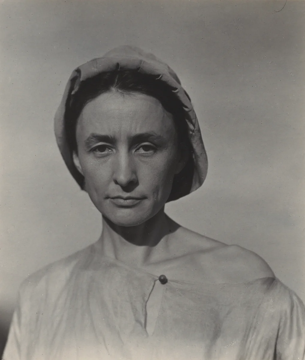 Georgia O'Keeffe by Alfred Stieglitz, photograph, 1924