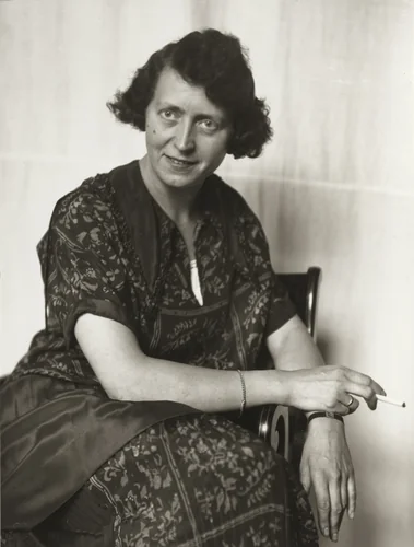 Wife of a Teacher and Writer by August Sander, photograph, 1924