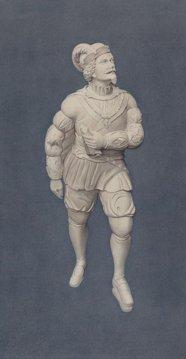 Figurehead by Frances Cohen, index of american design, 1938