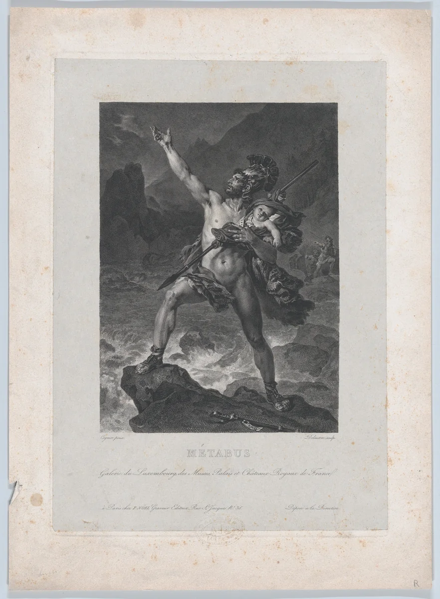 Métabus by Louis Jean Désiré Delaistre, print, 1825-1835